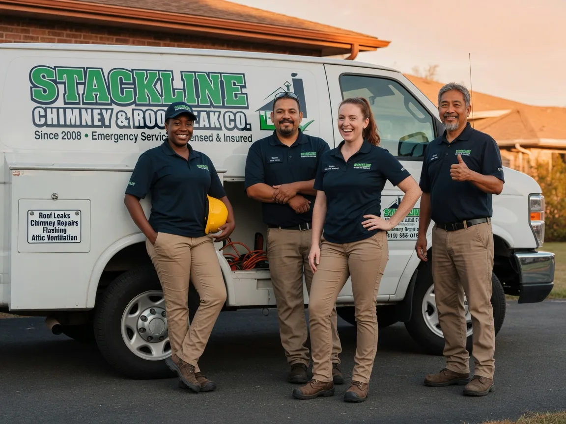Chimney flashing repair company in Indianola, IL